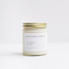 Japanese Citrus Soy Wax Candle