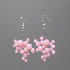 Pink! Droplet Earrings