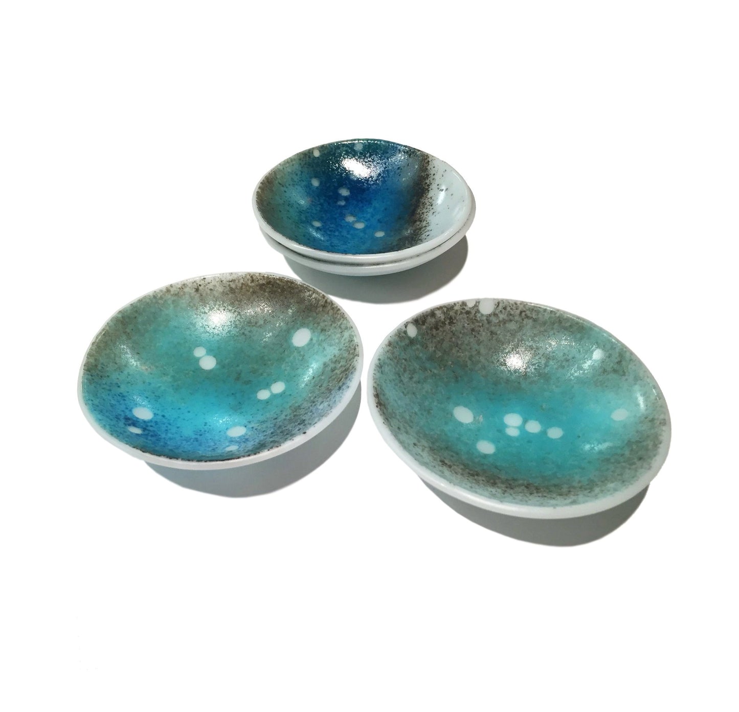 Small Blue Galaxy Bowls