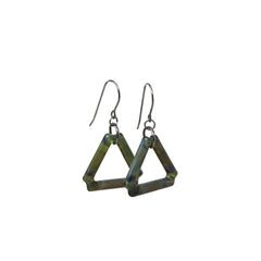 Small Triangle Earrings